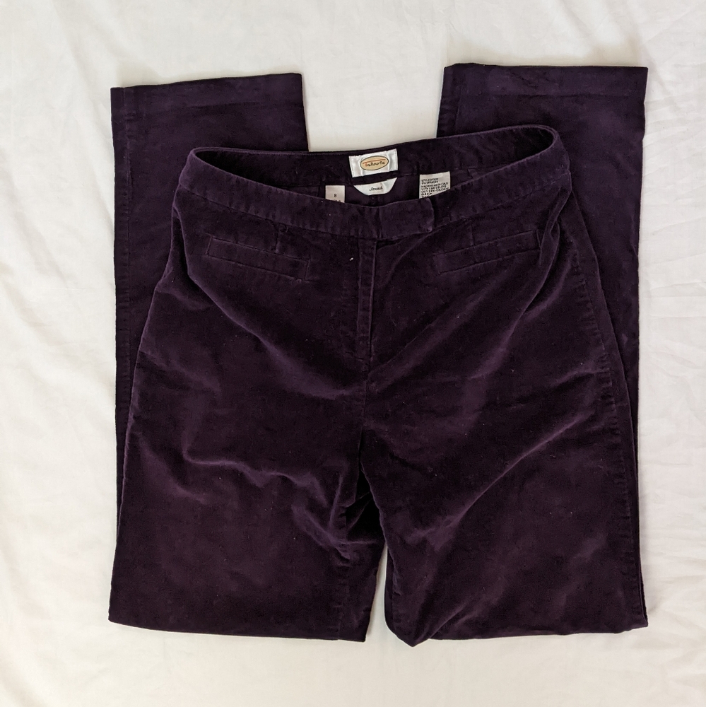 Woman's Talbot's purple pants